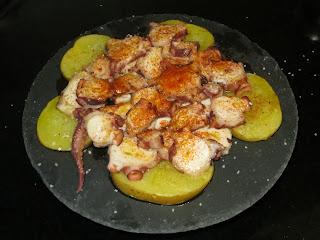 PULPO CON PATATAS A LA PLANCHA