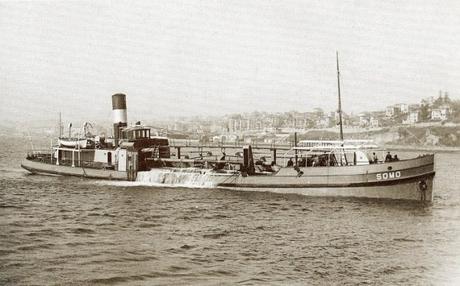 El gánguil «Somo»