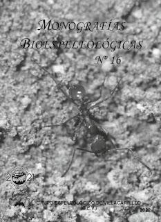 Ve la luz Monografías Bioespeleológicas nº 16 (2022) Ve la luz Monografías Bioespeleológicas nº 16 (2022)