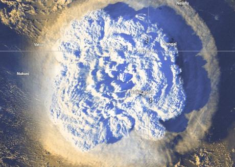 NASA: La erupción en Tonga fue más potente que la bomba de Hiroshima