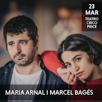 Concierto de Maria Arnal i Marcel Bagés en el Teatro Circo Price