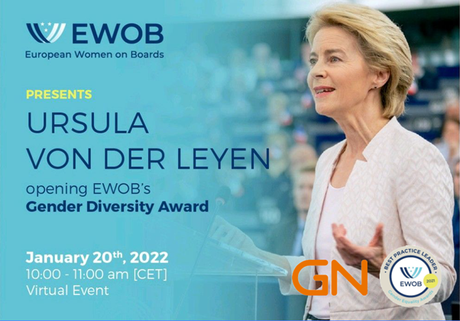 GN, Líder de mejores prácticas en el Informe de igualdad de género de mujeres en juntas directivas europeas