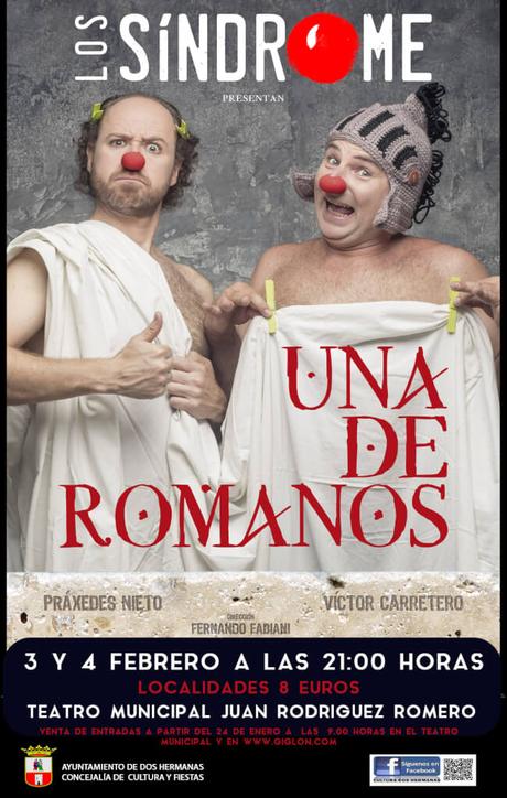 Los Síndrome presenta “Una de romanos”