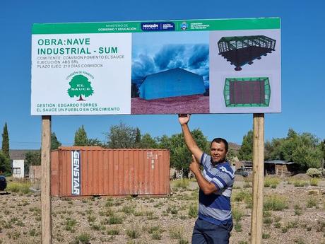 Con una inversión de más de 60 millones de pesos, El Sauce tendrá un gimnasio comunal