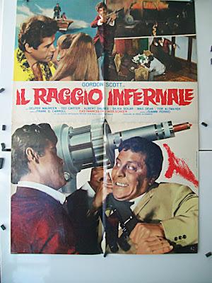 NIDO DE ESPÍAS (IL RAGGIO INFERNALE) (España, Italia; 1967) Intriga, Acción, Agentes Secretos NIDO DE ESPÍAS (IL RAGGIO INFERNALE) (España, Italia; 1967) Intriga, Acción, Agentes Secretos