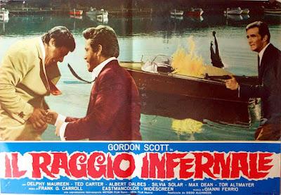 NIDO DE ESPÍAS (IL RAGGIO INFERNALE) (España, Italia; 1967) Intriga, Acción, Agentes Secretos NIDO DE ESPÍAS (IL RAGGIO INFERNALE) (España, Italia; 1967) Intriga, Acción, Agentes Secretos