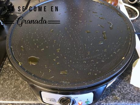 Crepés de remolacha sin gluten