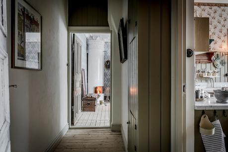 Minipiso de estilo nórdico rústico recargado