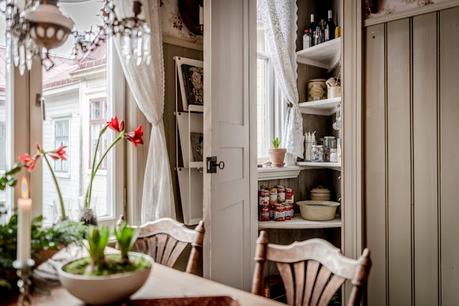 Minipiso de estilo nórdico rústico recargado