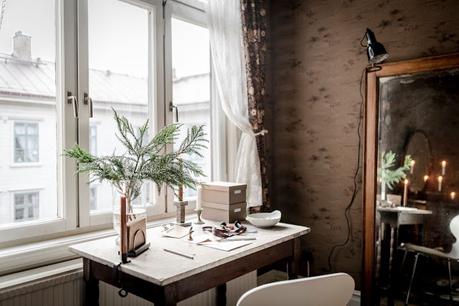 Minipiso de estilo nórdico rústico recargado