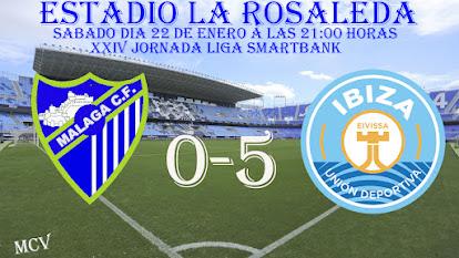 MALAGA CF 0-5 IBIZA UD