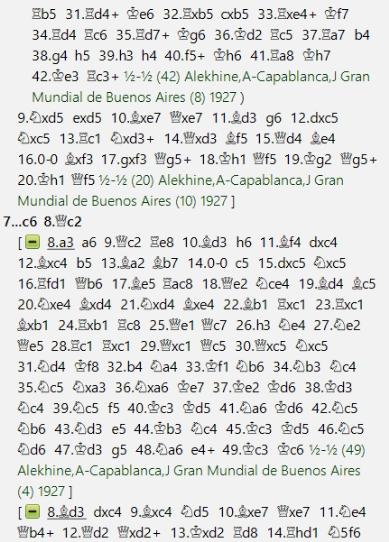 Lasker, Capablanca y Alekhine o ganar en tiempos revueltos (287)