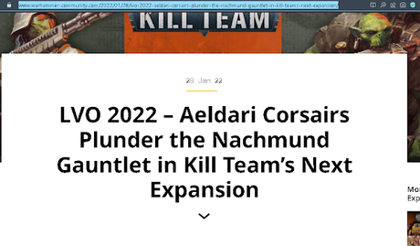 Nachmund: MEC Vs Voidscarred Corsairs, desvelado