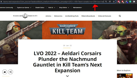 Nachmund: MEC Vs Voidscarred Corsairs, desvelado