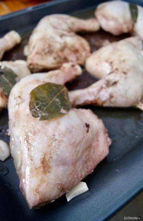 Muslos de pollo confitados (sous vide)