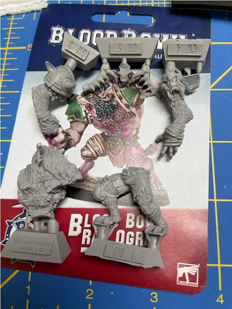 Un nuevo fallo en FW revela accidentalmente una nueva figura (Blood Bowl)
