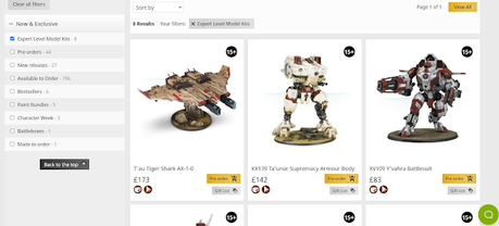 Pre-pedidos de esta semana en GW, una opinión breve Pre-pedidos de esta semana en GW, una opinión breve