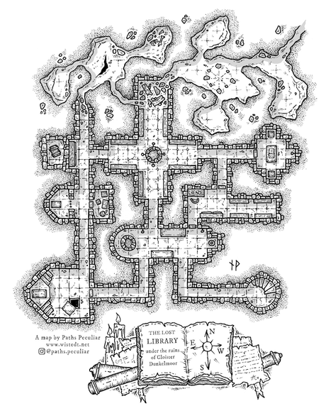 The Lost Library, por Paths Peculiar