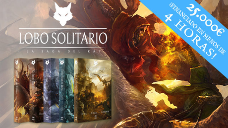 Recta final del mecenazgo de Lobo Solitario en Verkami