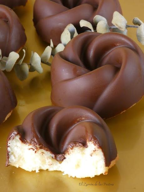 Financier de Coco y Chocolate