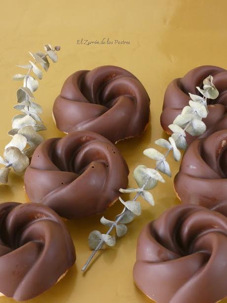 Financier de Coco y Chocolate