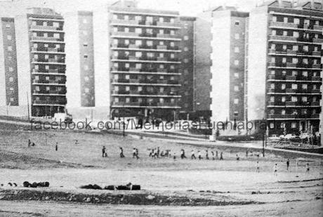 Campo de fútbol del Arco Iris en 1982