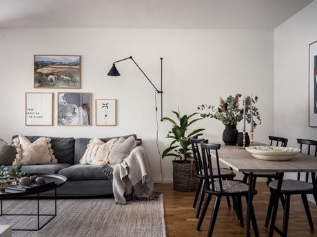 delikatissen scandinavian style scandinavian kitchen scandi kitchen scandi elegant style light blue scandinavian kitchen eames chair design chairs cocina sueca cocina nórdica cocina moderna cocina minimalista cocina minimal cocina escandinava cocina azul  