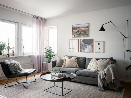 delikatissen scandinavian style scandinavian kitchen scandi kitchen scandi elegant style light blue scandinavian kitchen eames chair design chairs cocina sueca cocina nórdica cocina moderna cocina minimalista cocina minimal cocina escandinava cocina azul  