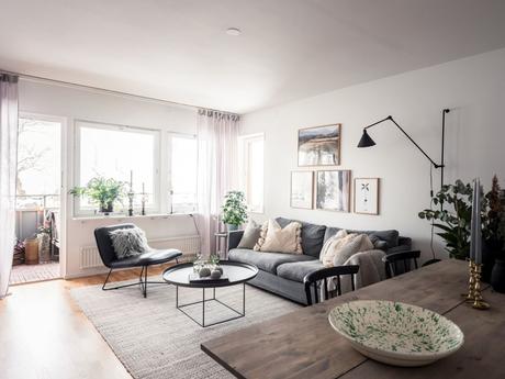 delikatissen scandinavian style scandinavian kitchen scandi kitchen scandi elegant style light blue scandinavian kitchen eames chair design chairs cocina sueca cocina nórdica cocina moderna cocina minimalista cocina minimal cocina escandinava cocina azul  