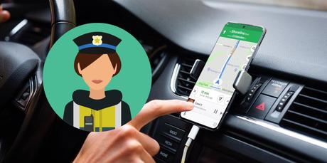 Multas por usar el navegador GPS en el coche (WTF?) multa policia gps coche