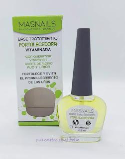 masnails base tratamiento uñas