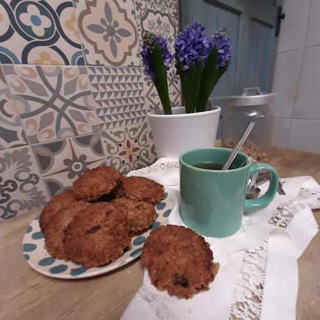 GALLETAS DE NUEZ Y ARANDANOS