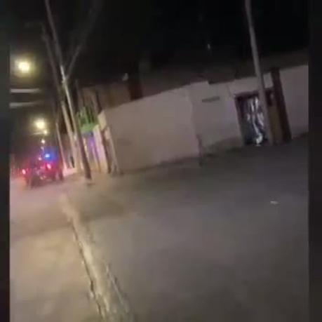 (video) Policías persiguen a moto-ratones en la Mártires de la Revolución