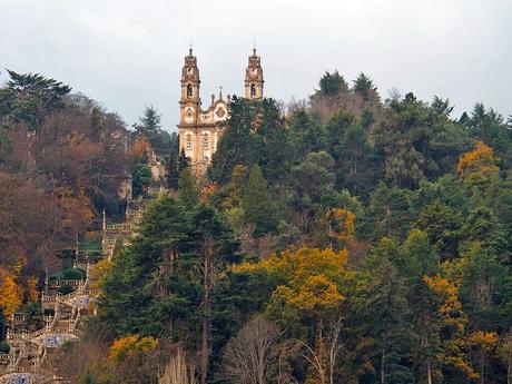 El santuario de Lamego en Portugal