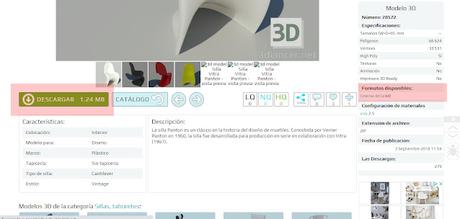 Web para descargar bloques de modelos 3D gratis