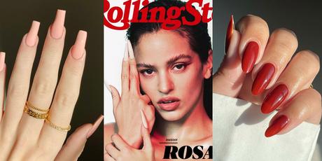 15 tendencias de uñas 2022 | diseños, formas, colores Uñas stiletto Vs Coffin