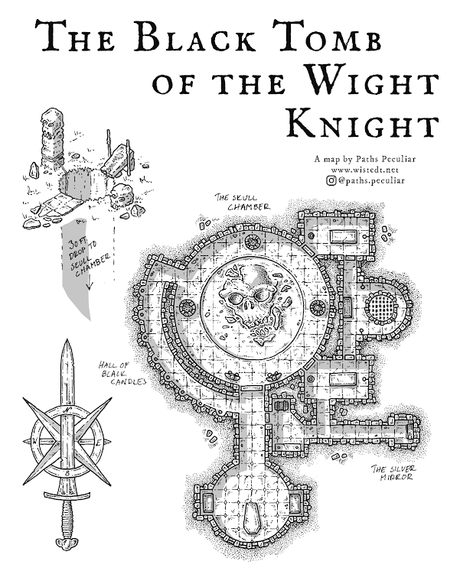 The Black Tomb of the Wight Knight, de Paths Peculiar