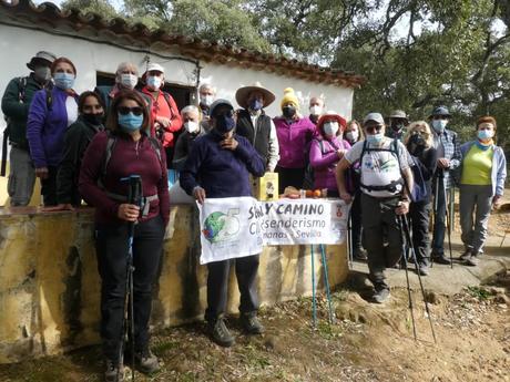 SEÑAL Y CAMINO POR LA SIERRA DE ARACENA Y PICOS DE AROCHE