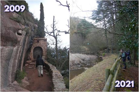 Ruta alrededor de Prades: ermita de l'Abellera y la roca Foradada