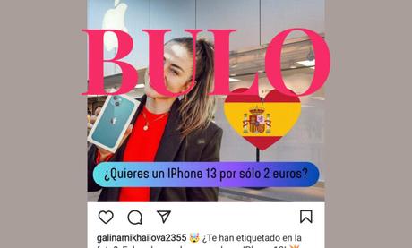 ¿Has ganado un iPhone 13 en Instagram? no te fíes, es una estafa masiva