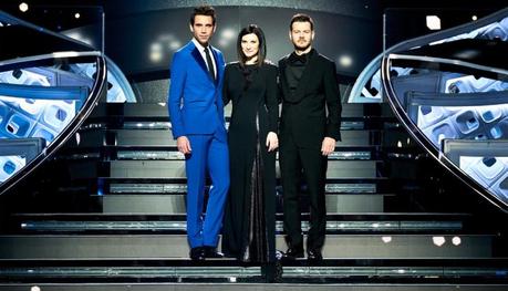 Laura Pausini, Mika y Alessandro Cattelan