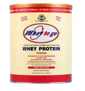 Solgar Whey To Go Proteina 907g Vainilla