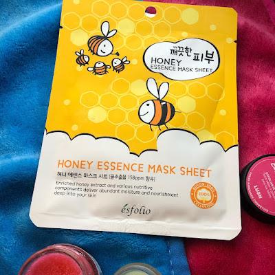 🍯 Honey Essence Mask Sheet de  èsfolio 🍯 Viernes de Spa