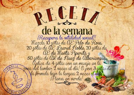Receta de la semana: Recupera la vitalidad sexual!