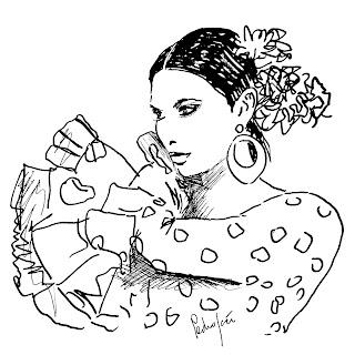 Pedro Jaén Seijo: nueva colección de dibujos de moda