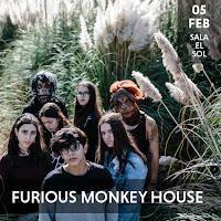 Concierto de Furious Monkey House en Sala el Sol