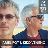 Concierto de Ariel Rot y Kiko Veneno en el Teatro Circo Price