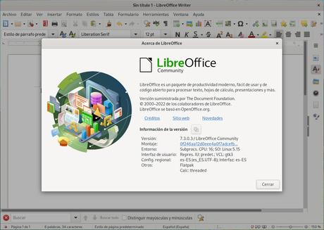 LibreOffice 7.3 mejora la interoperabilidad con los documentos de Microsoft Office LibreOffice 7.3 Community