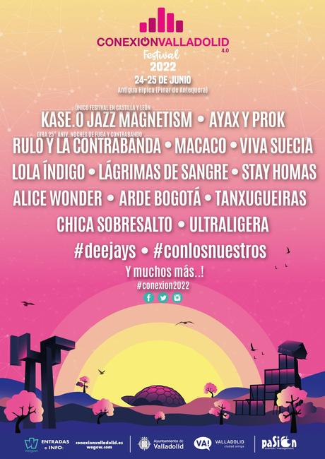 Conexión Valladolid 2022: cartel y abonos