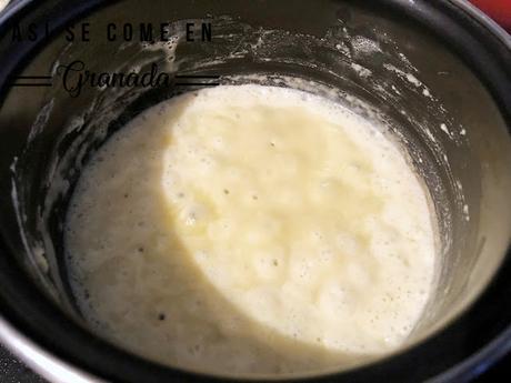 Carne de cocido gratinada